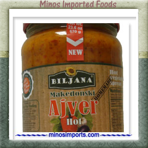 Ajver Hot Vegetable Spread, Biljana 340g