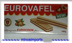 Eurovafel Eurocrem 180g Takovo